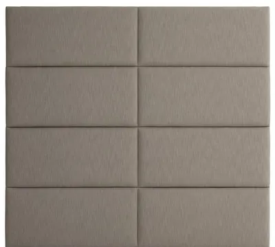 Produktbild von Casa Padrino Designer Bett-Kopfteil Hellbraun 200 x H. 180 cm - Luxus Möbel