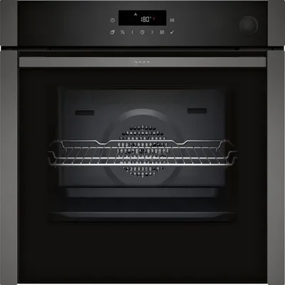 Produktbild von Neff B6AVJ7AG3, N 50, Einbau-Backofen mit Dampfunterstützung, 60 x 60 cm, Graphite-Grey