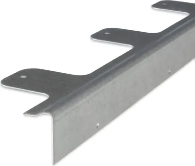 Produktbild von PROVISTON | Winkelprofil Stahl verzinkt | 37 x 20 x 1000 mm | für Holztreppen