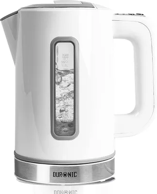 Produktbild von Duronic EK30 WE Wasserkocher 3000 Watt/Wasserkessel mit einstellbarer Temperatur und Thermostat - 40 ° / 60 ° / 80 ° / 100 ° C - 1,5 L - Warmhaltefunktion - Doppelwandig - Anti-Kalkfilter