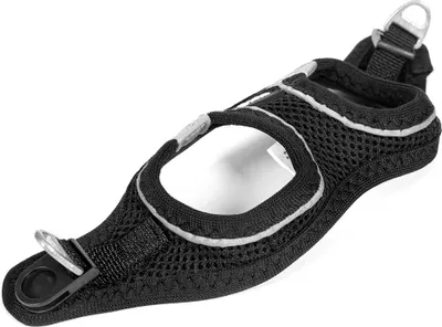Imagen del producto de Arnés para perro Gloria Trek, talla XS, para perros de 27-28 cm a 31-34,6 cm, color negro