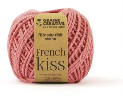 Immagine prodotto di Cotone per macramè ø 2,5 mm x 80 m - Rosa antico