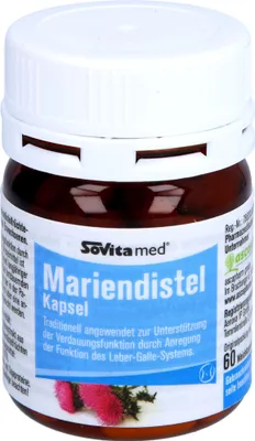 Zdjęcie produktu dla Kapsułki z ostropestem plamistym SoVitamed, 60 kapsułek