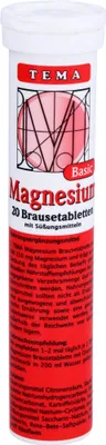 Obrázok produktu pre TEMA Magnézium šumivé tablety, 20 tabliet