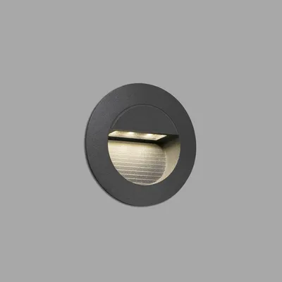 Produktbild von Faro 70403, Deckenbeleuchtung für den Außenbereich, Dunkles Grau, Aluminium, IP44, II, 1,2 W