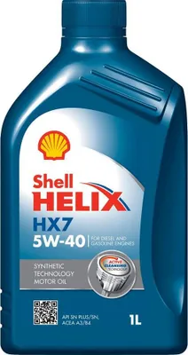 Produktbild von Shell 5011987129788, 1 l, 5W-40, Sommer/Winter, Auto, Biodiesel/Benzin/Ethanol, Dieselmotor, Gasmotor, Ottomotor