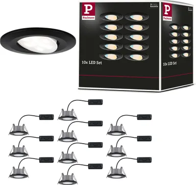 Produktbild von Paulmann LED Einbauleuchte Calla 10er-Set