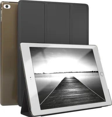 Produktbild von EAZY CASE Smartcase für Apple iPad 5 / 6 (2017/2018) / Air 1 / Air 2 Tabletcase Bookcover Smart Flipcase magnetisch Schwarz