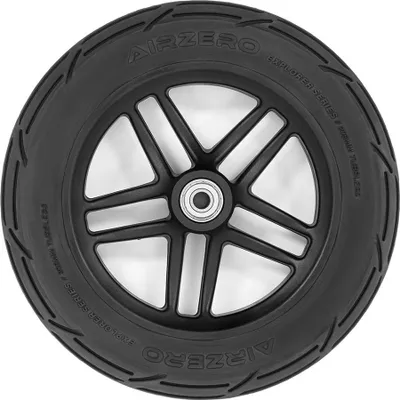 Image de Roue Frenzy AirZero avec bande de roulement en caoutchouc 205 mm noire