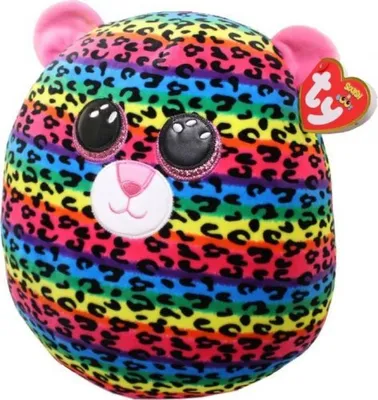 Obrázok produktu pre Ty Squish-a-Boos DOT - pestrofarebný leopard 30 cm