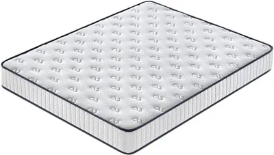 Produktbild von DEWINNER Matratze, 180 x 200 cm, Dicke 22 cm, Matratze aus Memory-Schaum, hohe Dichte, mittlere Härte, hypoallergen, isolierter Schlaf, 7 Zonen