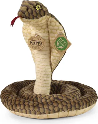 Immagine prodotto di RAPPA Serpente cobra di peluche 127 cm ECO-FRIENDLY