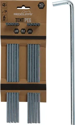 Produktbild von Zeltheringe Heringe Heringssatz Bodenanker 10 Stk. Erdnagel Camping Vorzelt Zelt C740