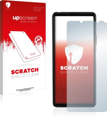 Produktbild von upscreen Schutzfolie für Sony Xperia 10 III / 10 III Lite Displayschutz Displayschutzfolie Folie Klar Transparent