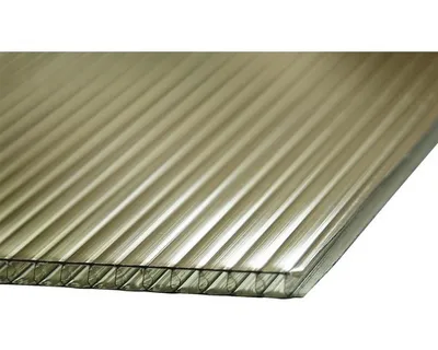 Obrázek produktu pro Polykarbonátová deska Bravo dutinková 1000 x 1050 x 10 mm bronzová