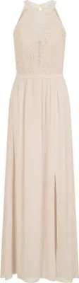 Productafbeelding van Little Mistress - Maxi jurk voor dames, model LM954 (maat 40) (Nude)