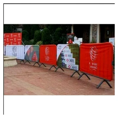 Produktbild von Bedruckte Abdeckungen für Crowd Barrier Jacken (1 Stück, ohne Hardware)