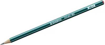 Obrázok produktu pre STABILO Othello, 3B, Zelená, Šesťhranný, 3 mm, 7 mm, 175 mm