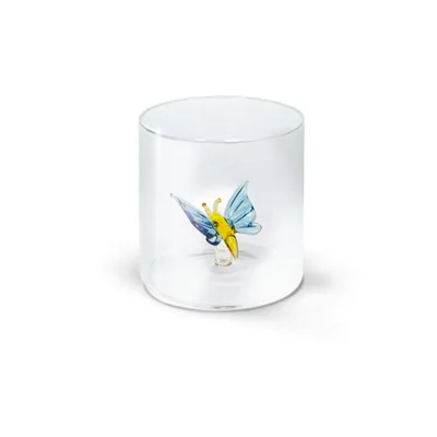 Immagine prodotto di WD LIFESTYLE Tazza in vetro con farfalla