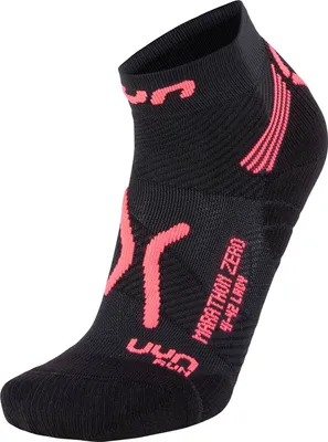 Produktbild von UYN Run Marathon Zero Laufsocken Damen black/coral 41-42