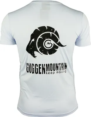 Produktbild von GUGGEN MOUNTAIN Herren Funktiosshirt Funktionswäsche Funktions T-Shirt Sport Outdoor Aktivitäten Schnelltrocknend Kurzarm Atmungsaktive Weiss L