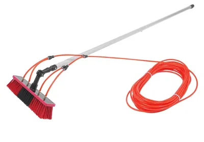 Image de Solidchoice - Brosse de nettoyage télescopique pour le nettoyage des fenêtres