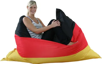 Produktbild von Sitzsack Länderflagge Deutschland 140 x 180 cm Stand.-Var.