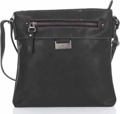 Produktbild von Jennifer Jones Damen Umhängetasche klein Kunstleder Schwarz
