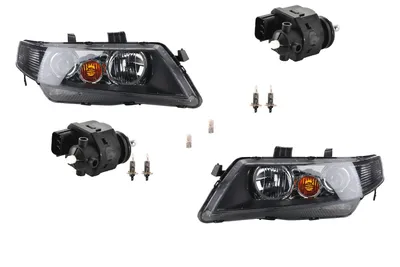 Obrázok produktu pre Johns, svetlomety vhodné pre Honda Accord CL CM 03-05 Leuchtmitt. Li Re + aktuátor