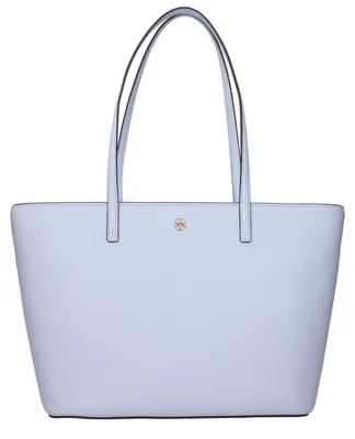 Produktbild von Tory Burch Schultertasche aus Leder in Hellblau