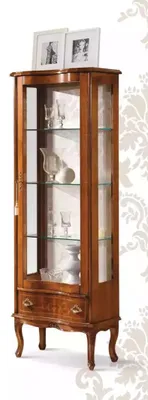 Image de Bois Classique Vitrine Bois Armoires Salon Designs Verre