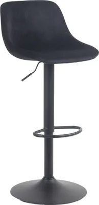 Produktbild von Barhocker HLO-CP273 Samt  schwarz