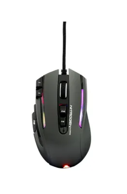 Produktbild von The G-LAB Kult NITROGEN Core High Performance Wired Gaming Mouse - Avago Optical Sensor 10.000 DPI, RGB, einstellbares Gewicht, 11 programmierbare Tasten, ultraleicht, Compatiblewith PC/PS4/Xbox One