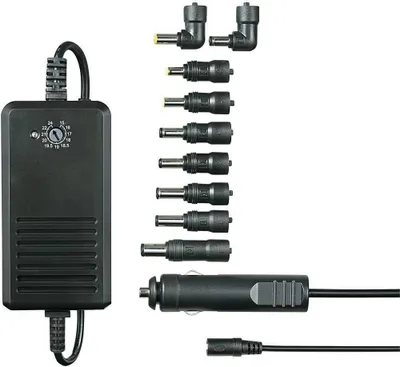 Produktbild von VOLTCRAFT SMP-125 USB Notebook-Netzteil 125 W 15 V/DC, 16 V/DC, 17 V/DC, 18 V/DC, 18.5 V/DC, 19 V/DC, 19.5 V/DC, 20 V/D
