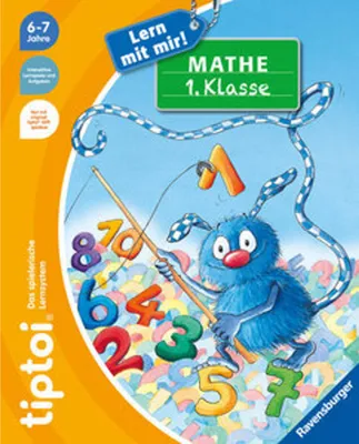 Produktbild von Ravensburger tiptoi® Lern mit mir! Mathe 1. Klasse
