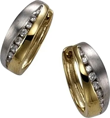 Produktbild von KISMA Schmuck Creolen Ohrringe Gold 333 D2KIO0125-012