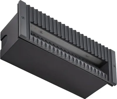 Produktbild von Lucande LED-Wandeinbauleuchte Tavion, 25 cm, anthrazit, IP65