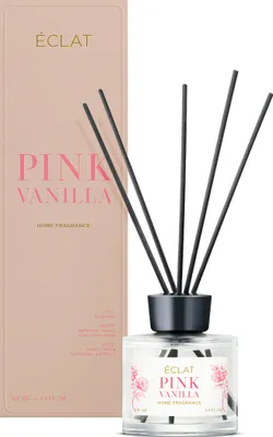 Produktbild von ÉCLAT Pink Vanilla Raumduft + Duftstäbchen, langanhaltender Lufterfrischer, 130ml