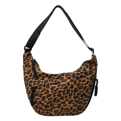 Produktbild von Umhängetasche Damen, Leopard Crossbody mit Verstellbarem Gurt für Reisen Arbeit Schule, Hellbraun