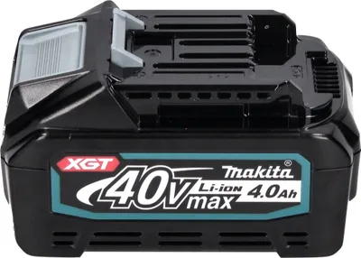 Produktbild von Makita XGT, Batterie- & Ladegerät-Set, Lithium-Ion (Li-Ion), 4 Ah, 40 V, Makita, Schwarz