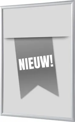 Produktbild von Showdown Klapprahmen - DIN A1 - Komplett-set - Nieuw Niederländisch - Grau/Silber