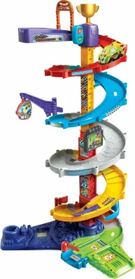 Produktbild von VTech 2-in-1-Turboturm, 1 Jahr(e), Mit Ton, Batterien erforderlich, AAA, Kunststoff, Mehrfarbig