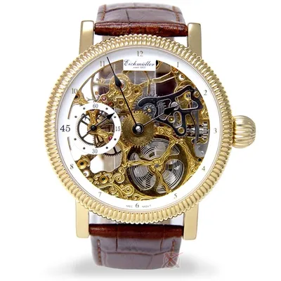 Produktbild von Eichmüller Uhr - mechanische Skelettuhr mit Handaufzug - 8218-02