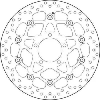 Produktbild von BREMBO Serie Oro Bremsscheibe 330mm 78B408B5