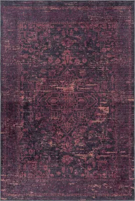 Produktbild von Fiesta anti-rutsch teppich flachgewebt rechteckig 140x200cm rot 4304
