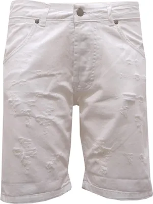 Zdjęcie produktu dla 4050AG bermudy uomo OVER-D off white bawełniane szorty męskie