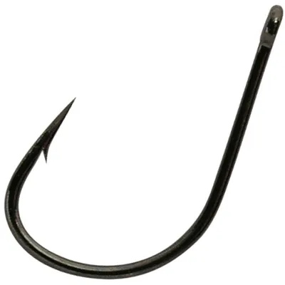 Produktbild von Gamakatsu LS-2033F N/L New Label Eyed Hooks Black - Angelhaken, Größe/Packungsinhalt:Gr. 8 / 15 Stück