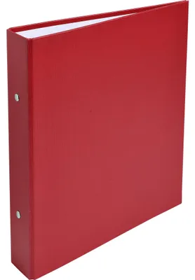 Produktbild von Exacompta 51075E 20x Ringbuch aus festem Karton, PP kaschiert 1,8mm, 2 Ringe 30mm, Rücken 40mm, 23x21cm für DIN A5 - Rot