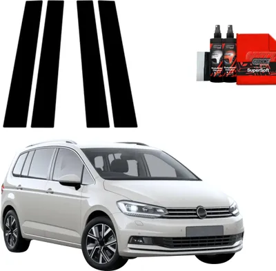 Produktbild von 4in1 Schwarze Grizz Protector schutzfolie für B-Säule - Volkswagen VW Touran (2024-2025)