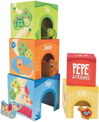 Produktbild von Hape FRIENDSHIP TOWER, 1,5 Jahr(e), 9 Stück(e), Karton, MDF-Platten
